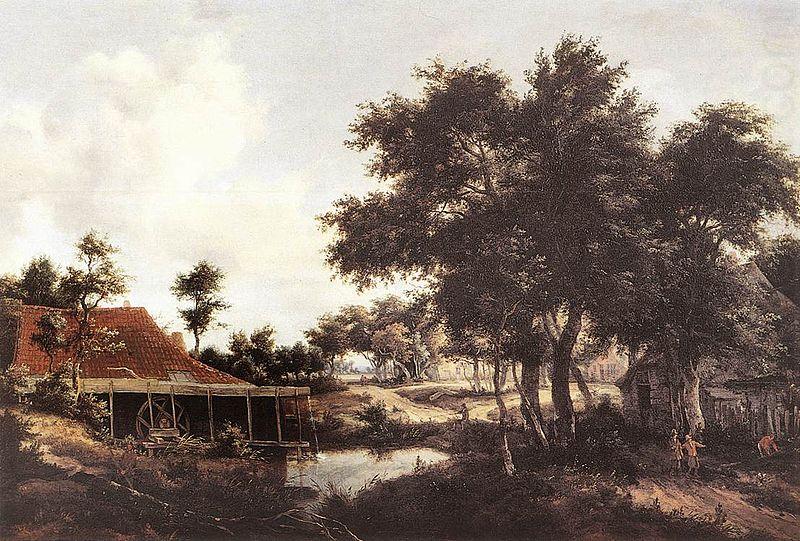 The Water Mill, Meindert Hobbema